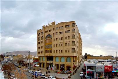نمای هتل آپارتمان شمس شیراز